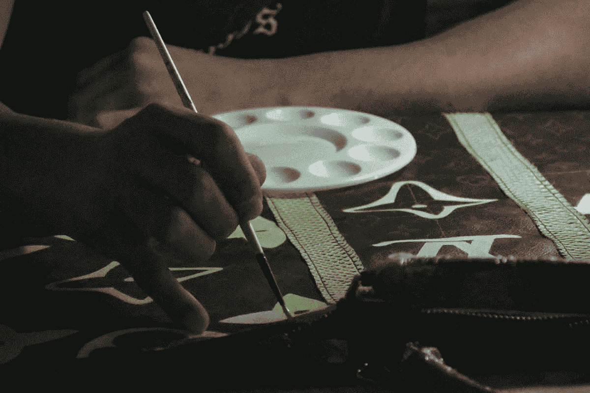 Hand-Painted Louis Vuitton Bags: Wearable Art With Provenance