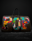 Pop Art – Vintage Louis Vuitton Speedy 30 Upcycled & Hand-Painted Designer Bag by Philip Karto