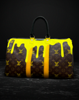 Art is Freedom Yellow Louis Vuitton Keepall 55 limited edition