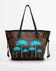 Neverfull Palms  - Blue