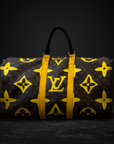 PK Square Yellow – Vintage Louis Vuitton Speedy 30 Upcycled & Hand-Painted Designer Bag by Philip Karto