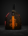 PK Square Orange – Vintage Louis Vuitton Speedy 30 Upcycled & Hand-Painted Designer Bag by Philip Karto