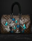 ButterFly Keepall 55 Monogram Canvas travel bag