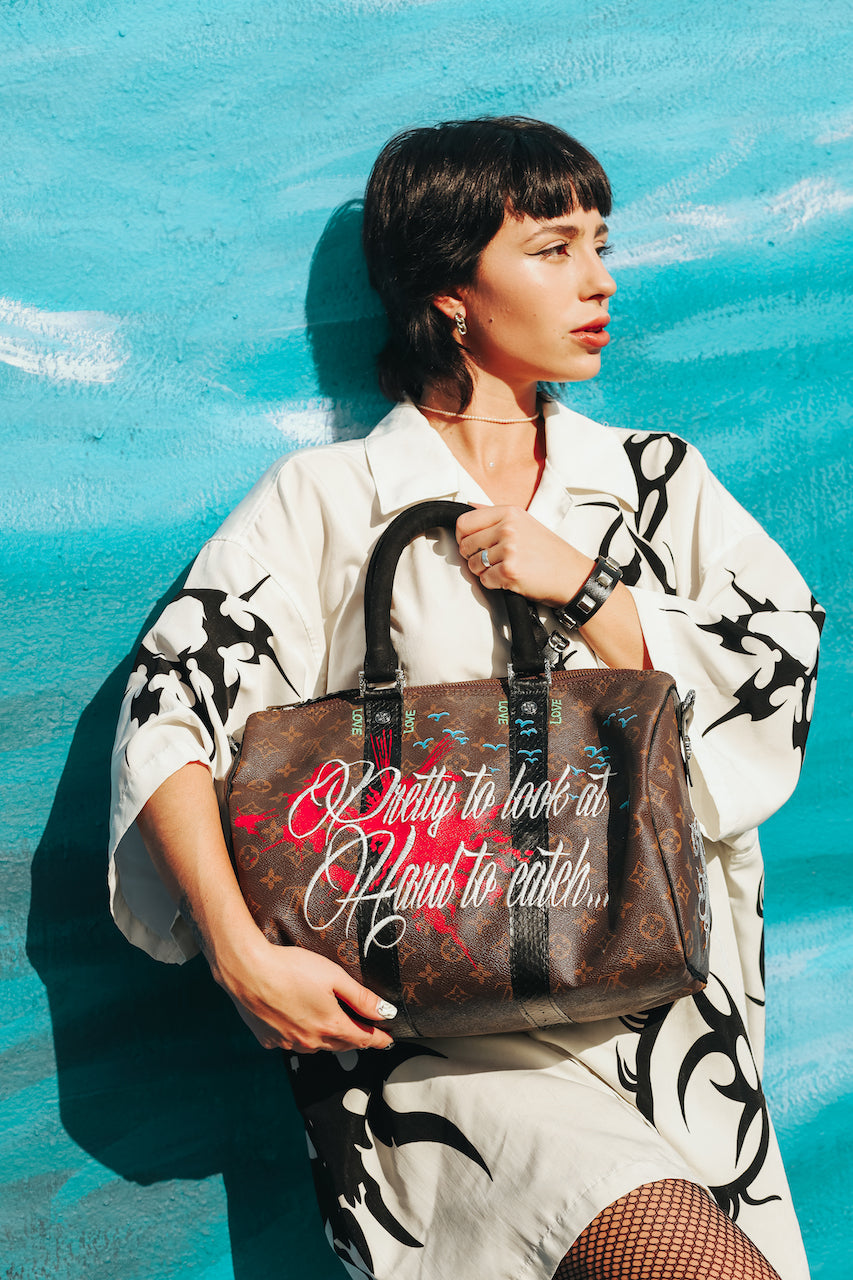 ButterFly Keepall 55 bag with removable adjustable strap