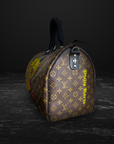 Cabin size Louis Vuitton Keepall 55 with water snake trimmings