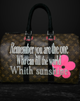 Philip Karto Sakura – Authentic Vintage Louis Vuitton Speedy 30 Hand-Painted with Japanese Cherry Blossom Design