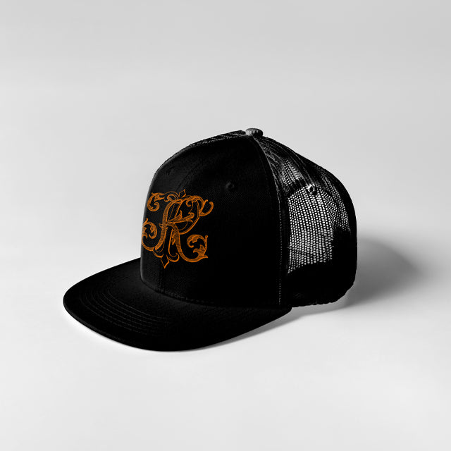 Orange Logo Cap