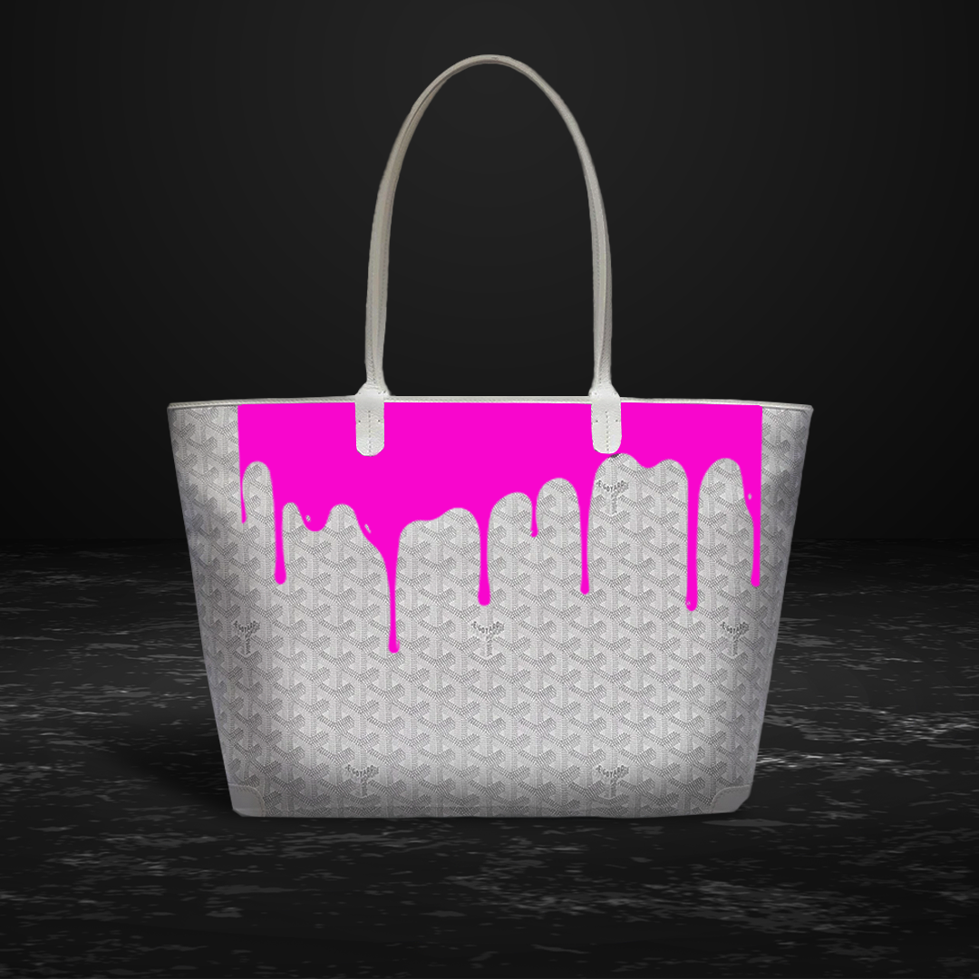 Goyard Saint Louis PM black canvas tote