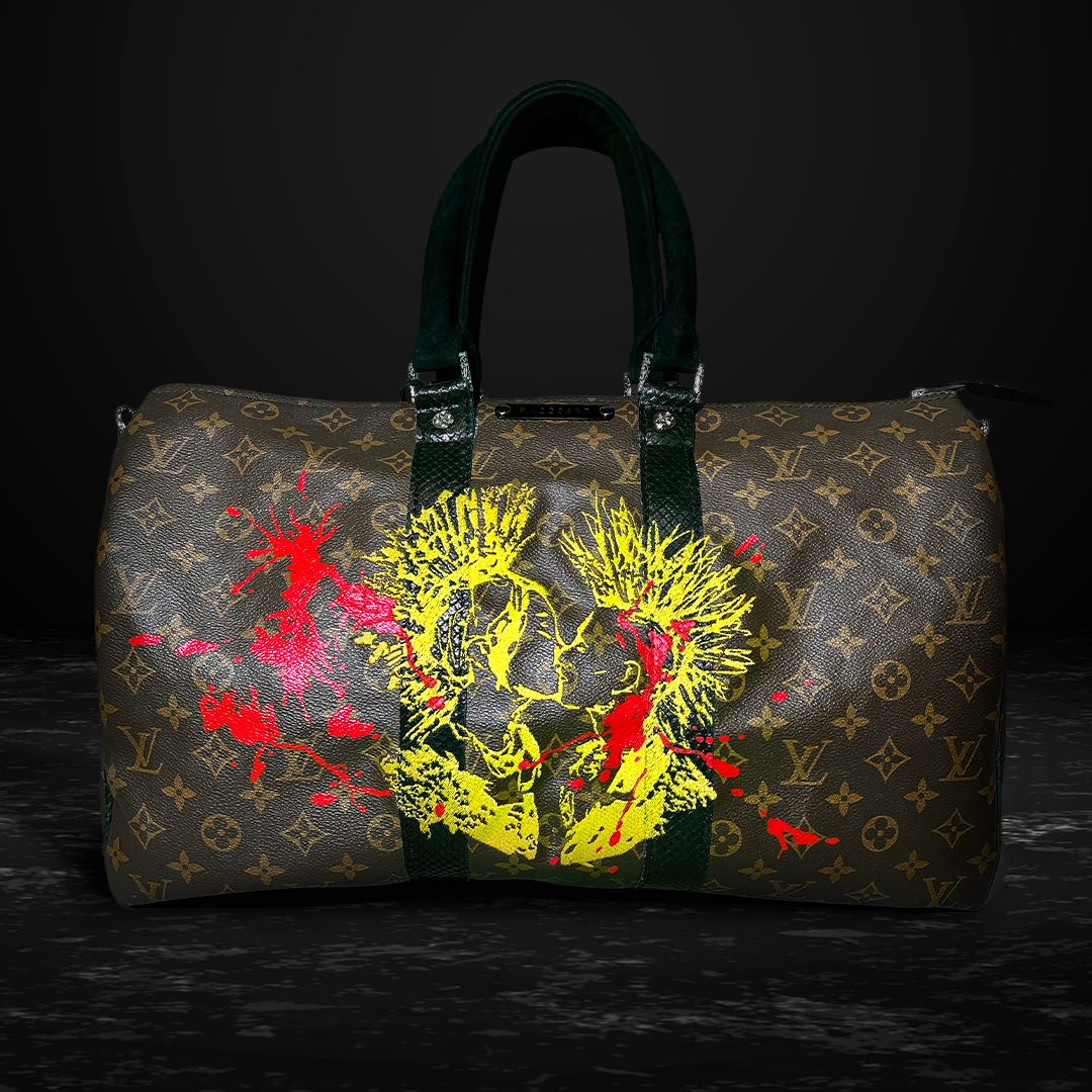 Louis Vuitton Keepall 55 Monogram Canvas travel bag