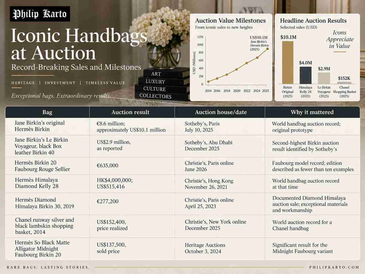 The Most Expensive Handbags Ever Sold at Auction