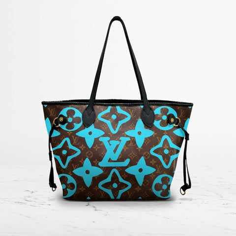 Neverfull Palms  - Blue