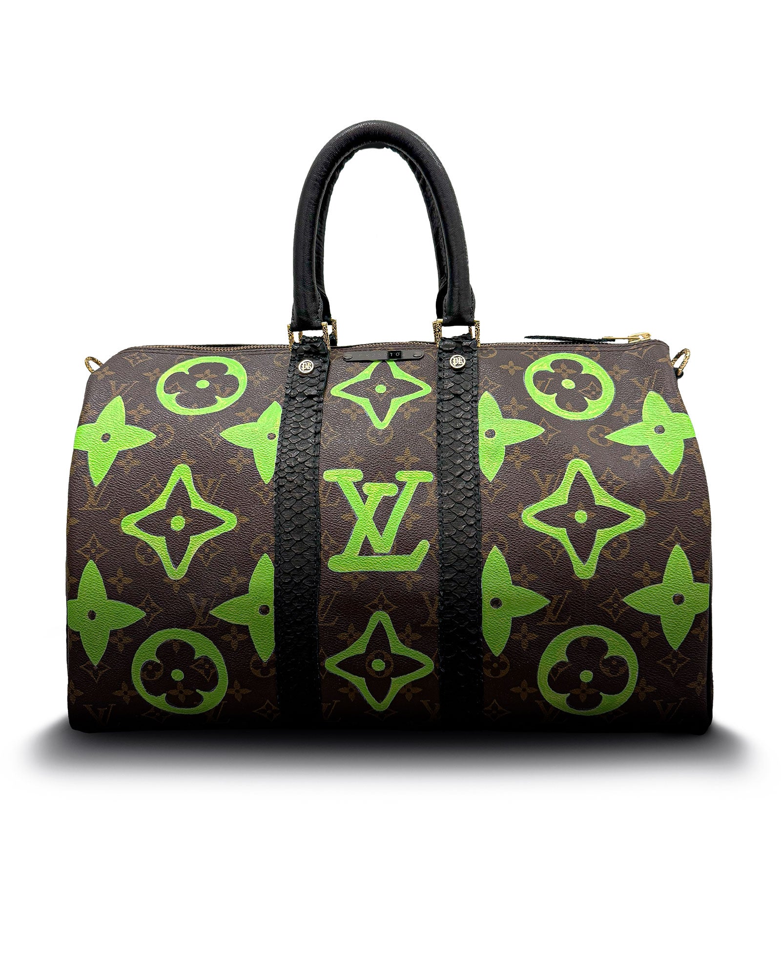 Hand-Painted Vintage Louis Vuitton Speedy bag (Sizes 30, 35, 40