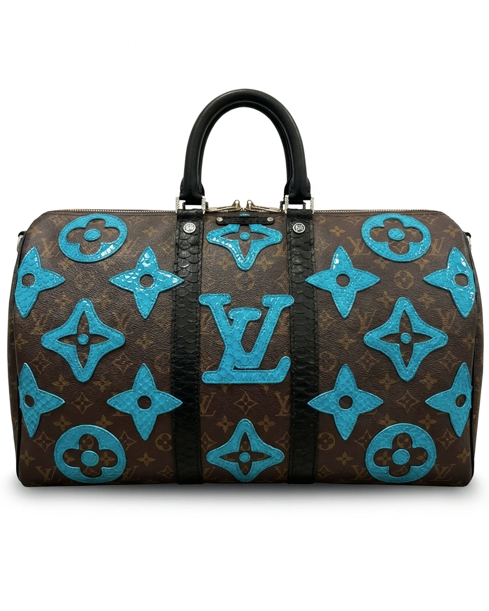 Hand-Painted Louis Vuitton Keepall, Square Edition | Philip Karto