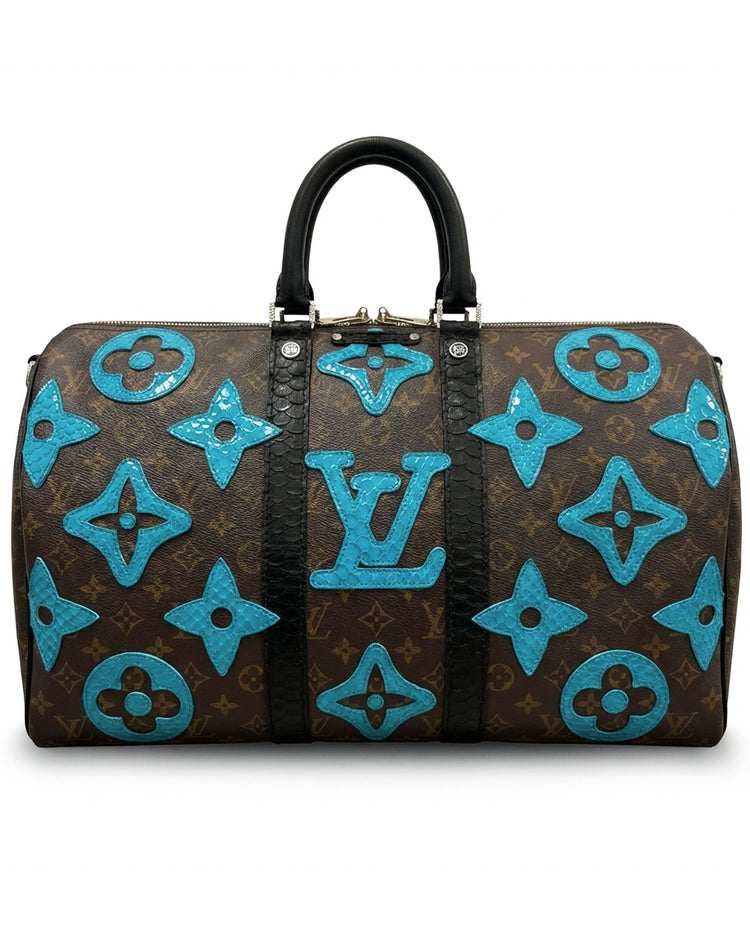 SQUARE PATCH | Keepall - PK.02 Edition blue