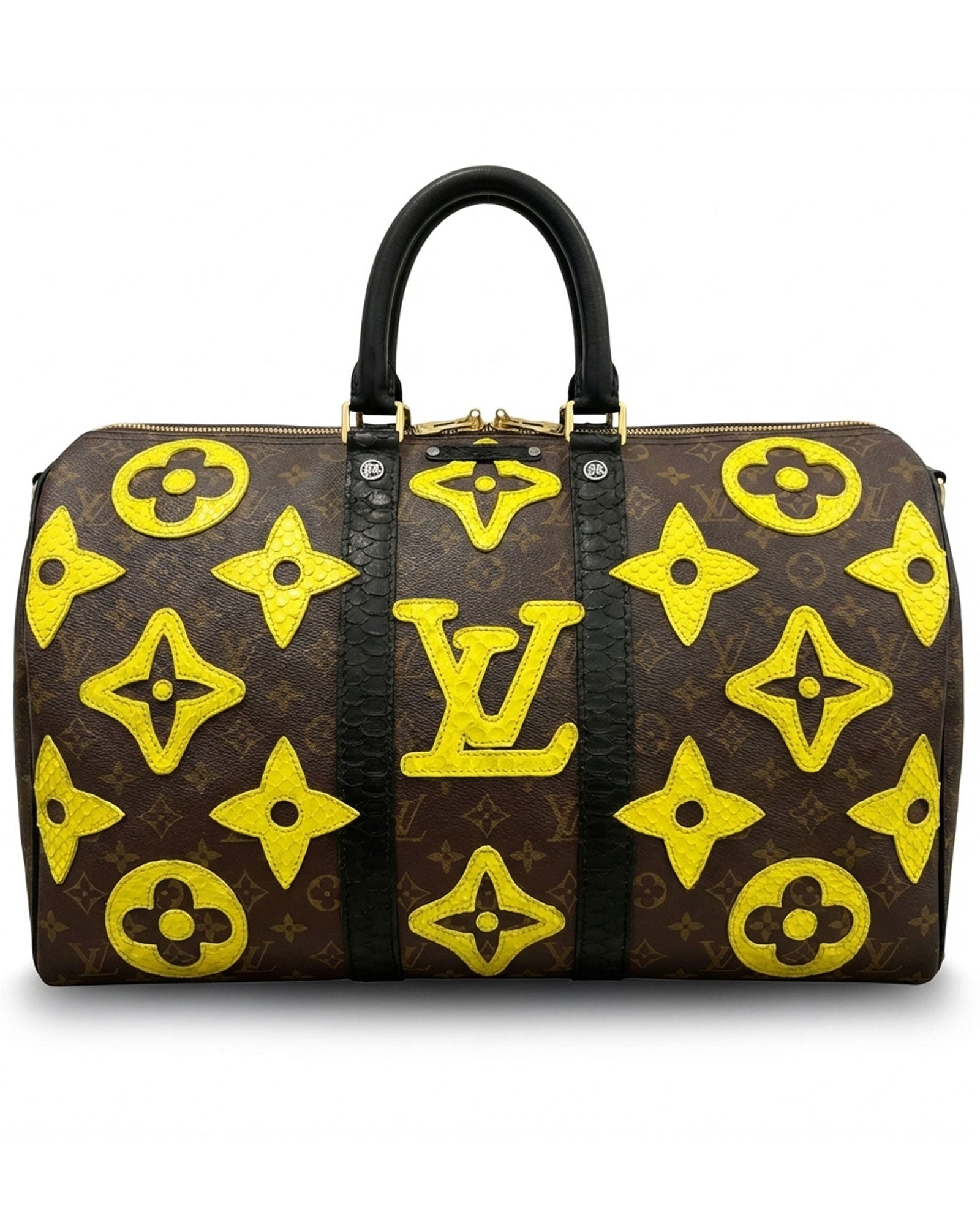 Hand-Painted Louis Vuitton Keepall, Square Edition | Philip Karto