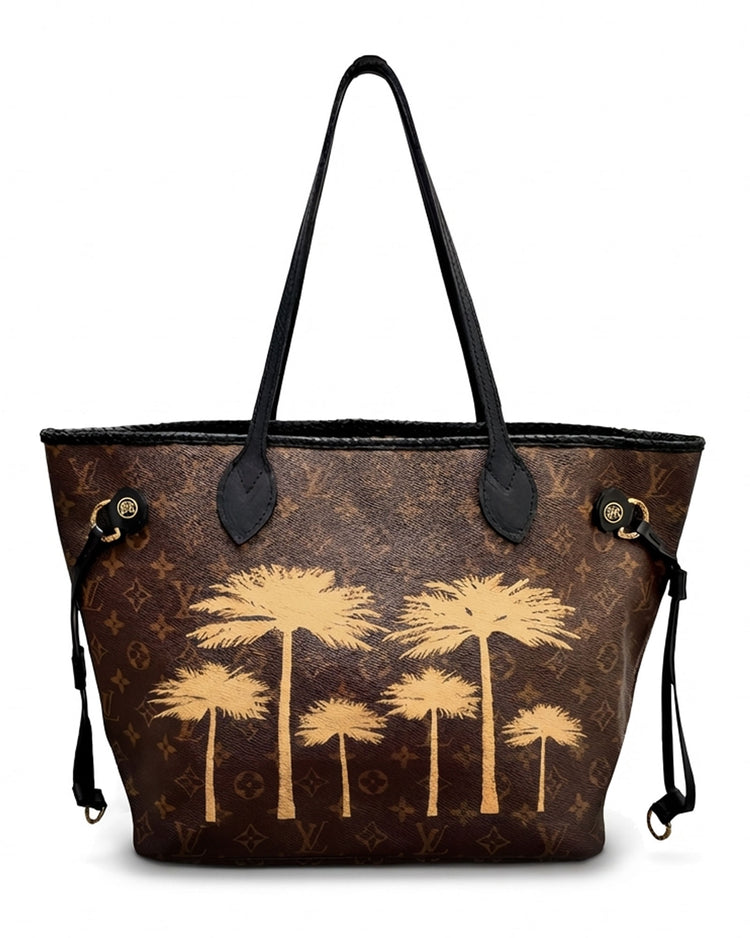 PALMS PAINTED | Neverfull - PK.02 Edition Beige