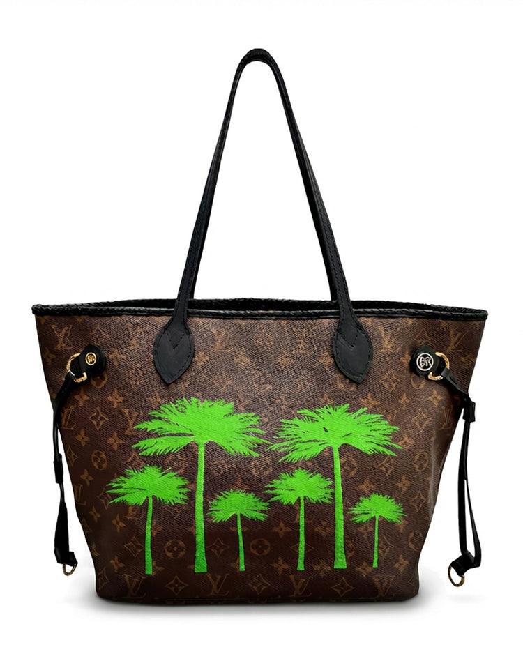 PALMS PAINTED | Neverfull - PK.02 Edition Green