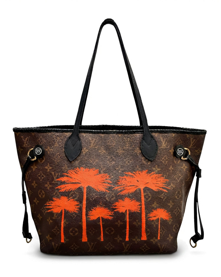 PALMS PAINTED | Neverfull - PK.02 Edition Orange