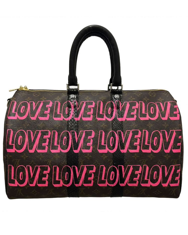 LOVE | Keepall - PK.03 Edition Pink