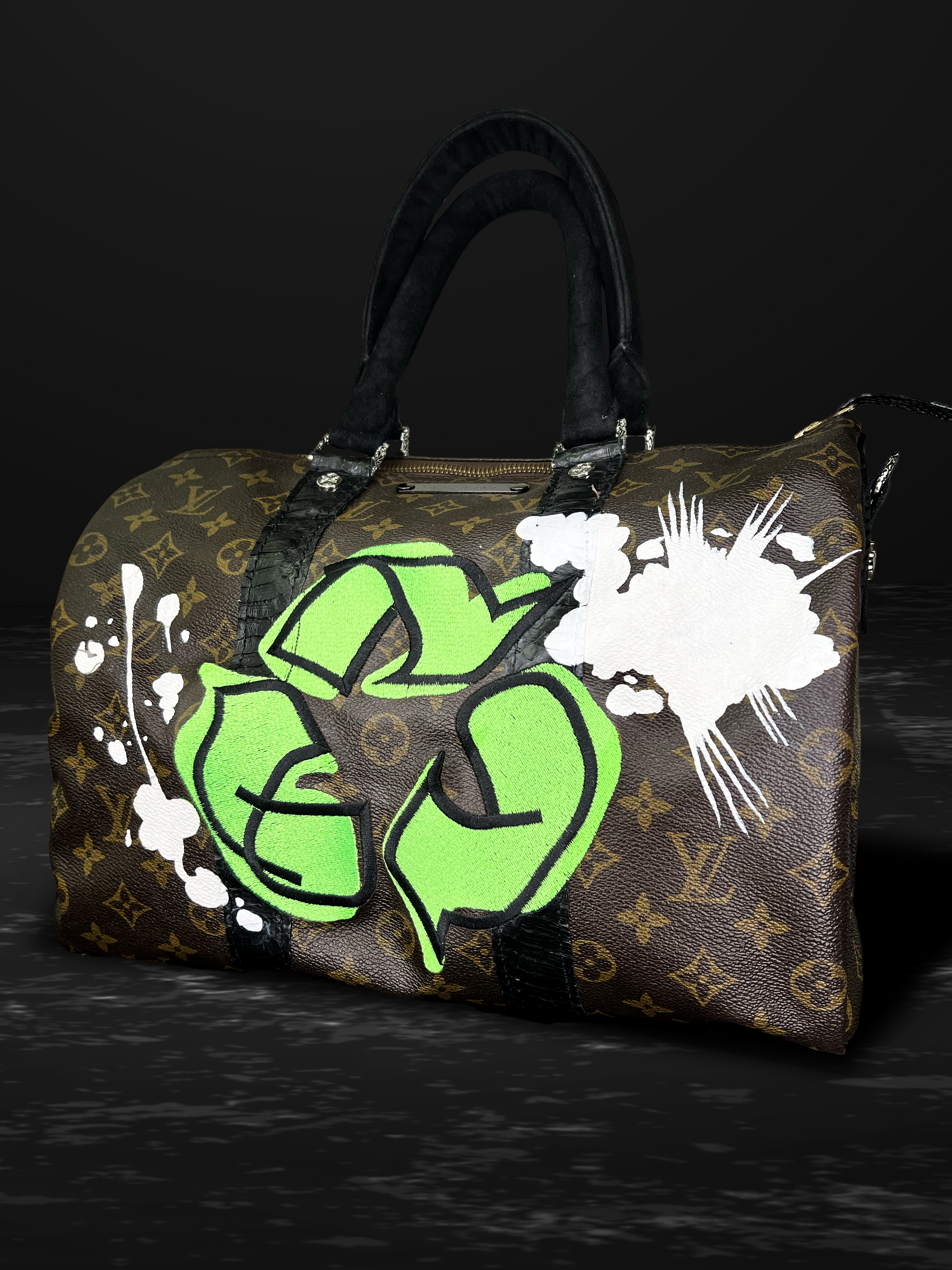 Graffiti Keepall 50 Duffle Bag (Authentic Pre-Owned) – The Lady Bag