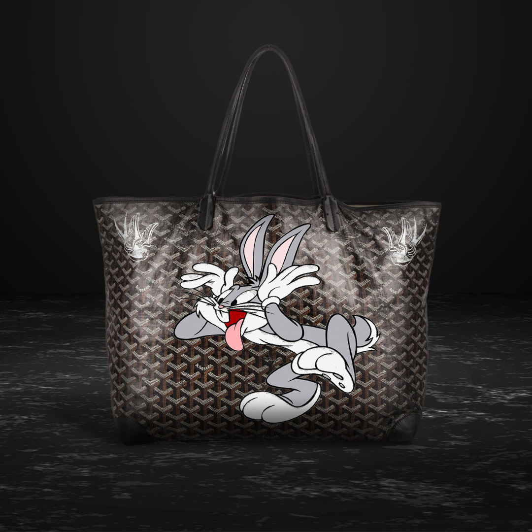 Louis Vuitton X Philip Karto Monogram Canvas Bugs Bunny Speedy 25