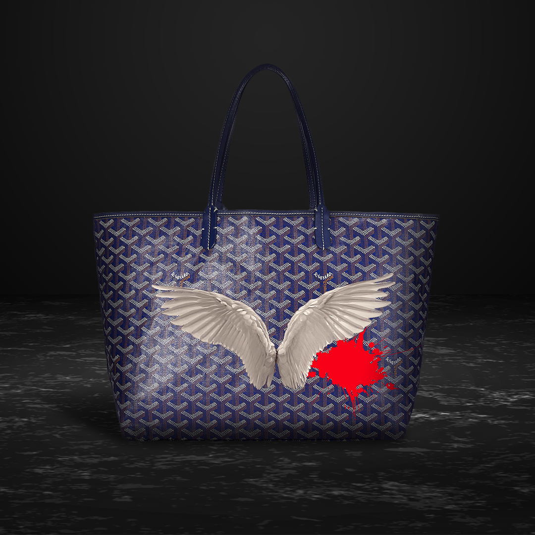Gang of Love of Philip Karto - Louis Vuitton customized bag with